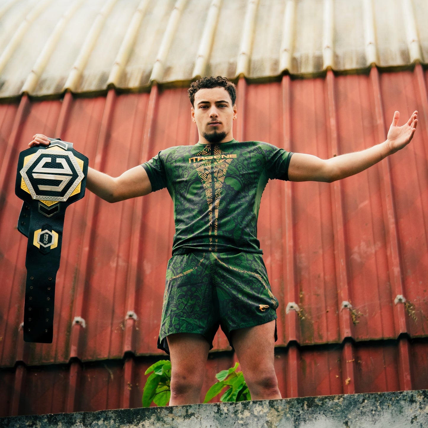 Rashguard Vert Jungle - Azura