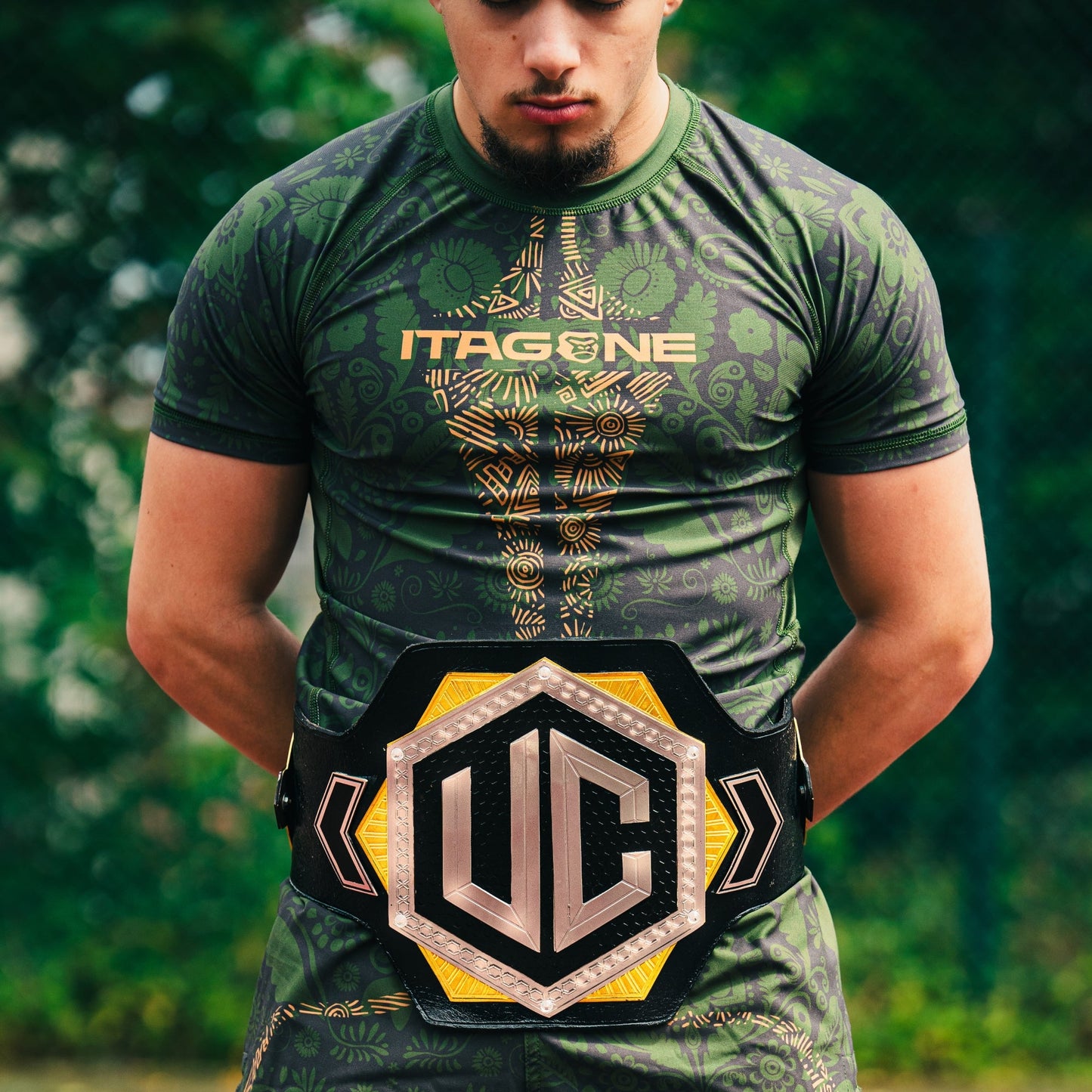 Rashguard Vert Jungle - Azura