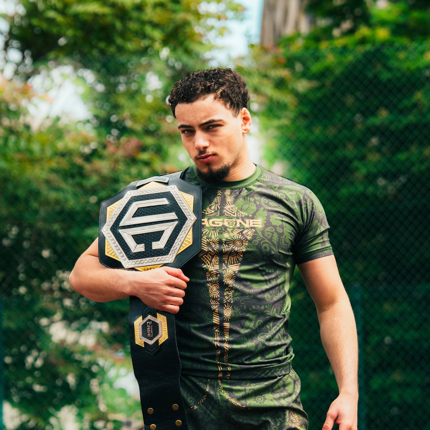 Rashguard Vert Jungle - Azura